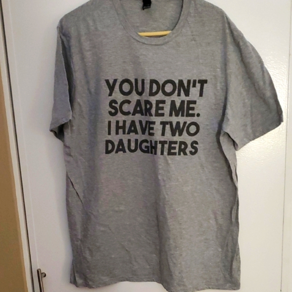 District Gray Mens T-Shirt with Bold Message
